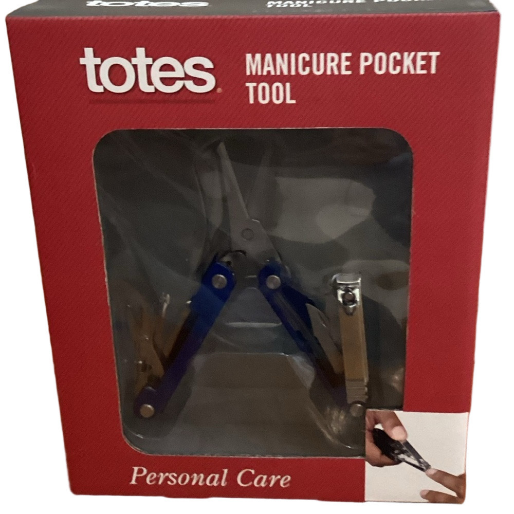 512. NWT MENS TOTES MANICURE POCKET TOOL